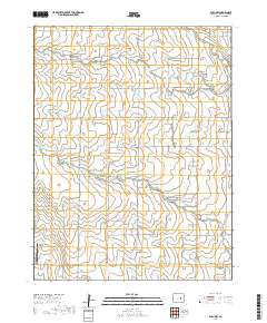 Rush NW 2019 topographic map thumbnail
