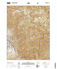 Salida East 2019 topographic map thumbnail