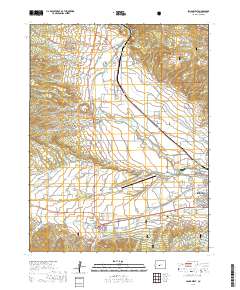 Salida West 2019 topographic map thumbnail