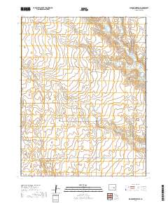 Sanborn Reservoir 2019 topographic map thumbnail
