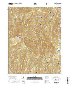 Sargents Mesa 2019 topographic map thumbnail