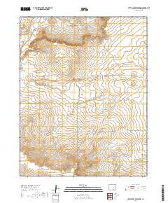 Seven Lakes Reservoir 2019 topographic map thumbnail