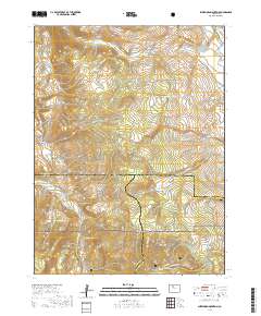 Sheephorn Mountain 2019 topographic map thumbnail