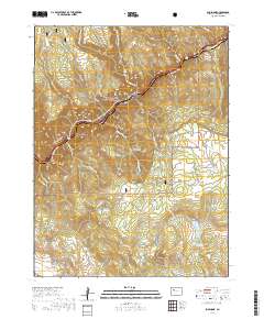 Shoshone 2019 topographic map thumbnail