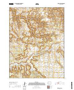 Sieber Canyon 2019 topographic map thumbnail