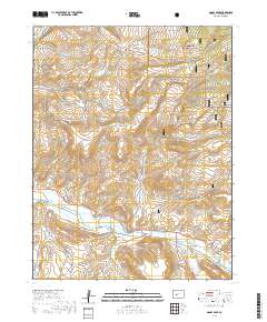 Signal Peak 2019 topographic map thumbnail