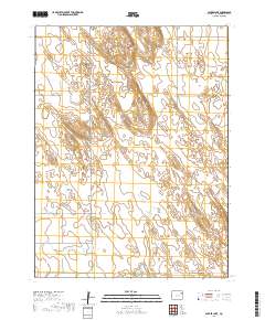 Snyder Lake 2019 topographic map thumbnail