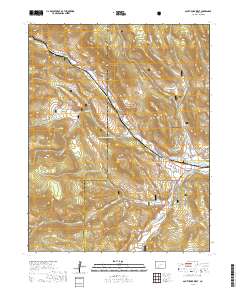 South Fork West 2019 topographic map thumbnail