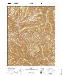 South River Peak 2019 topographic map thumbnail