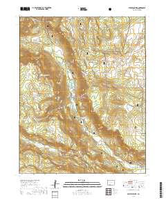 Spectacle Lake 2019 topographic map thumbnail