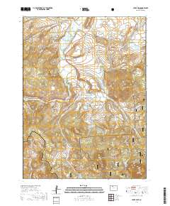 Spicer Peak 2019 topographic map thumbnail