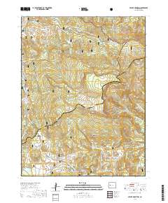 Spruce Mountain 2019 topographic map thumbnail