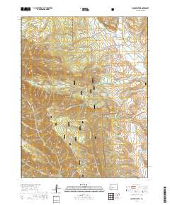 Squirrel Creek 2019 topographic map thumbnail