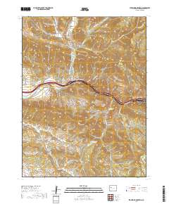 Storm King Mountain 2019 topographic map thumbnail