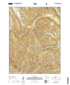 Strawberry Lake 2019 topographic map thumbnail