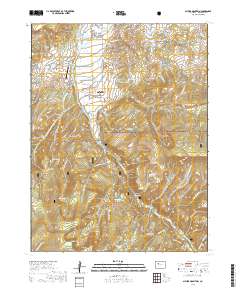 Suicide Mountain 2019 topographic map thumbnail