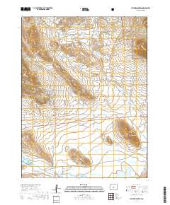Sulphur Mountain 2019 topographic map thumbnail
