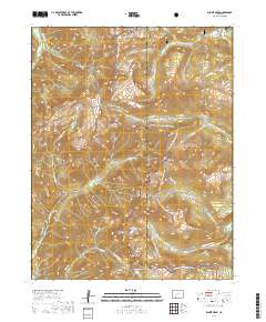Summit Peak 2019 topographic map thumbnail