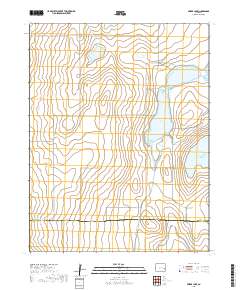 Swede Lake 2019 topographic map thumbnail