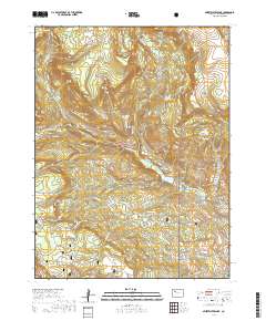 Sweetwater Lake 2019 topographic map thumbnail
