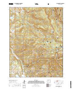 Sylvan Reservoir 2019 topographic map thumbnail
