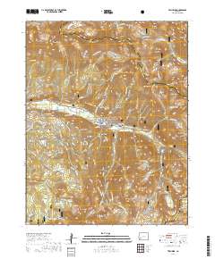 Telluride 2019 topographic map thumbnail