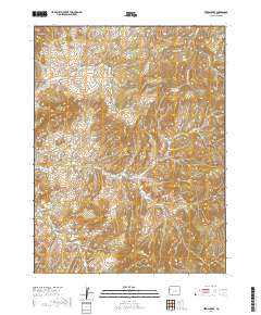 Texas Creek 2019 topographic map thumbnail
