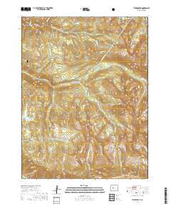 Thimble Rock 2019 topographic map thumbnail