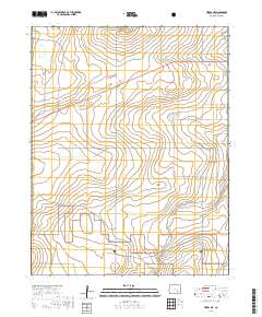 Timpas NE 2019 topographic map thumbnail