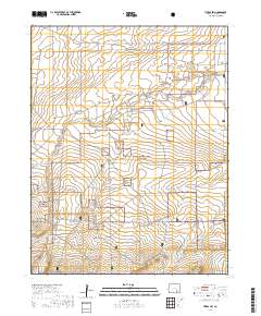 Timpas SW 2019 topographic map thumbnail