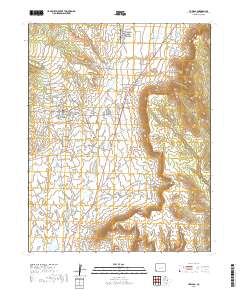 Towaoc 2019 topographic map thumbnail