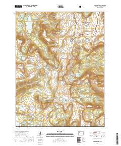 Trappers Lake 2019 topographic map thumbnail