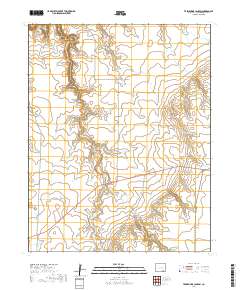 Trementina Canyon 2019 topographic map thumbnail