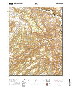 Triangle Mesa 2019 topographic map thumbnail