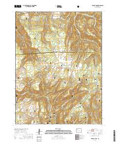 Triangle Park 2019 topographic map thumbnail
