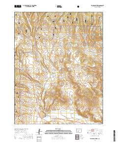 Trickle Mountain 2019 topographic map thumbnail