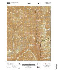 Trinchera Peak 2019 topographic map thumbnail