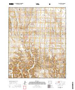 Tubs Springs 2019 topographic map thumbnail