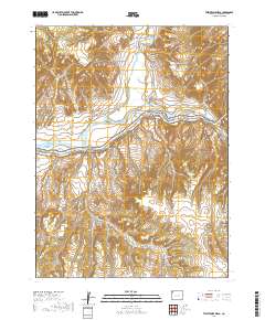 Twelvemile Mesa 2019 topographic map thumbnail