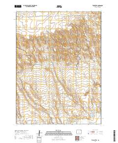 Twin Buttes 2019 topographic map thumbnail