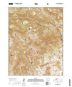 Twin Mountains 2019 topographic map thumbnail