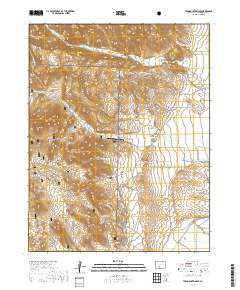 Twin Mountains SE 2019 topographic map thumbnail