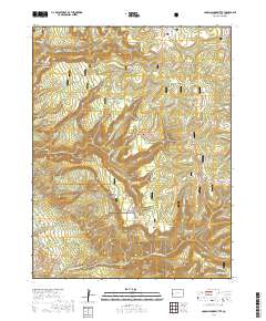Uncompahgre Butte 2019 topographic map thumbnail