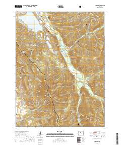 Ute Peak 2019 topographic map thumbnail