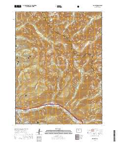 Vail East 2019 topographic map thumbnail