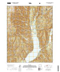 Vallecito Reservoir 2019 topographic map thumbnail