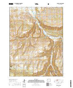 Veatch Gulch 2019 topographic map thumbnail