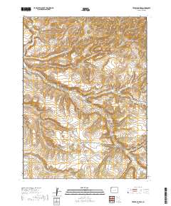 Vermillion Mesa 2019 topographic map thumbnail