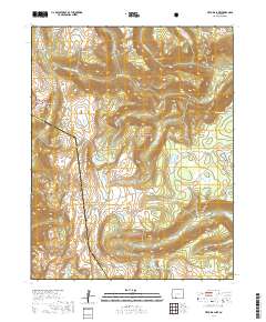 Victoria Lake 2019 topographic map thumbnail