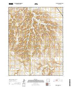 Walker Canyon 2019 topographic map thumbnail